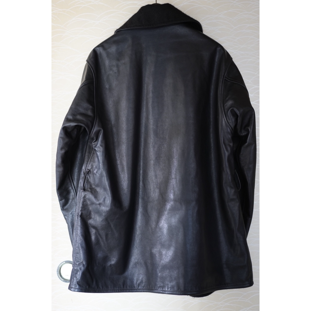 COMOLI - COMOLI レザー ショールカラーコート size3の通販 by COMOLI - COMOLI レザー ショールカラーコート size3の通販 by