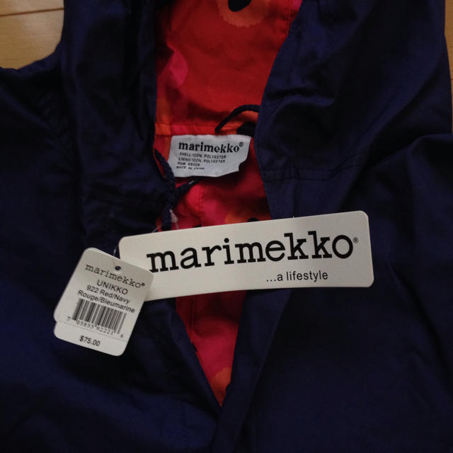marimekko(マリメッコ)のマリメッコ★レインコート レディースのジャケット/アウター(ポンチョ)の商品写真