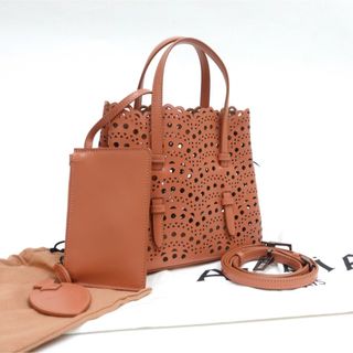 Azzedine Alaïa - アライア ALAIA バッグ BUKET CORSETの通販 Azzedine Alaïa - アライア ALAIA バッグ BUKET CORSETの通販