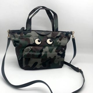 アニヤハインドマーチ(ANYA HINDMARCH)のアニヤハインドマーチ　ナイロン2WAY　ショルダーバッグ　カバン　迷彩(ショルダーバッグ)