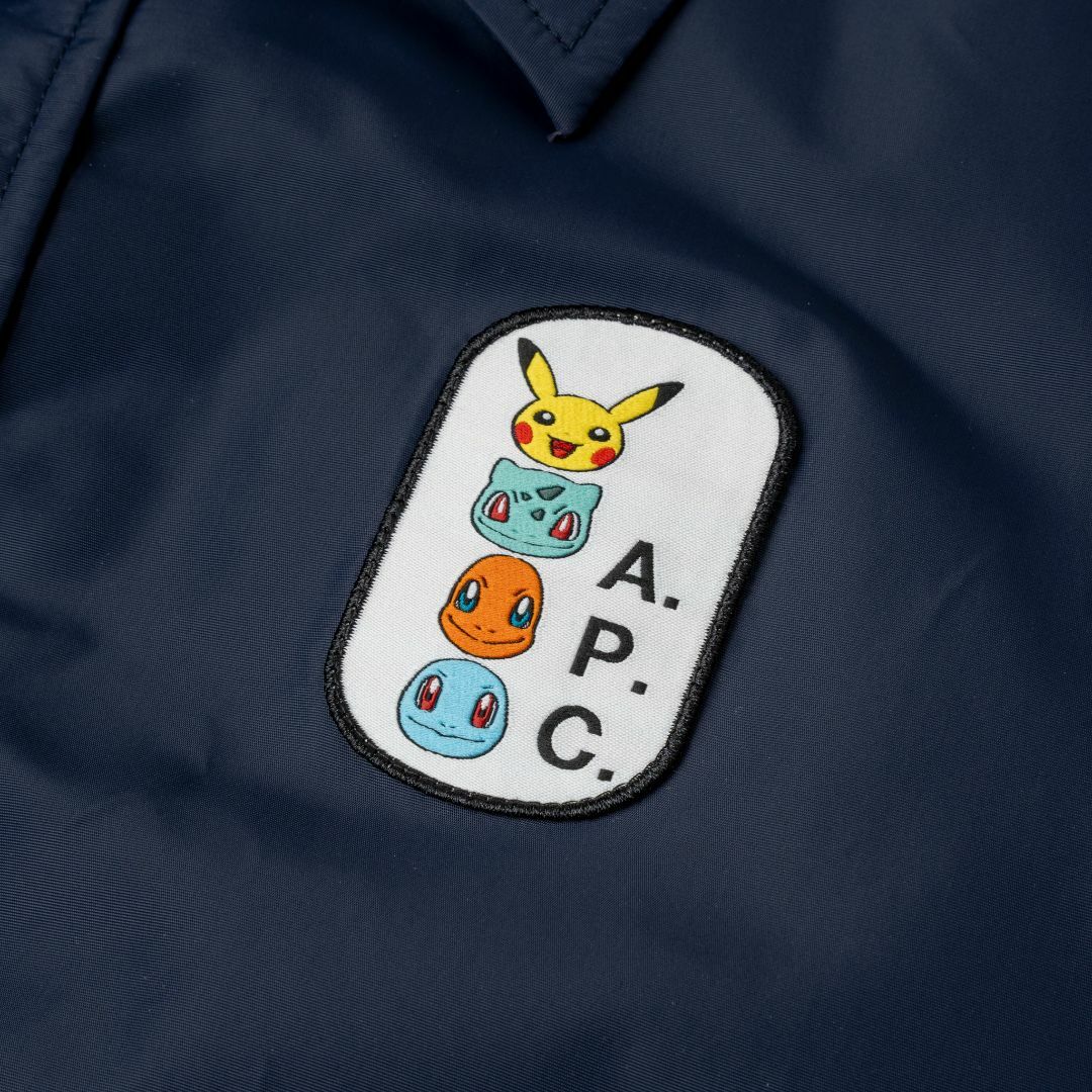 A.P.C - 新品 A.P.C. x ポケモン ナイロン コーチジャケットの A.P.C - 新品 A.P.C. x ポケモン ナイロン コーチジャケットの