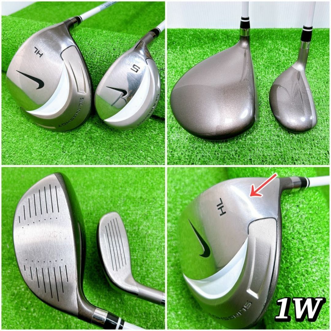 NIKE - 【超希少】ナイキ スリングショット レディース クラブセット 女性 初心者 Wの通販 by S&S's shop|ナイキならラクマ NIKE - 【超希少】ナイキ スリングショット レディース クラブセット 女性 初心者 Wの通販 by S&S's shop|ナイキならラクマ