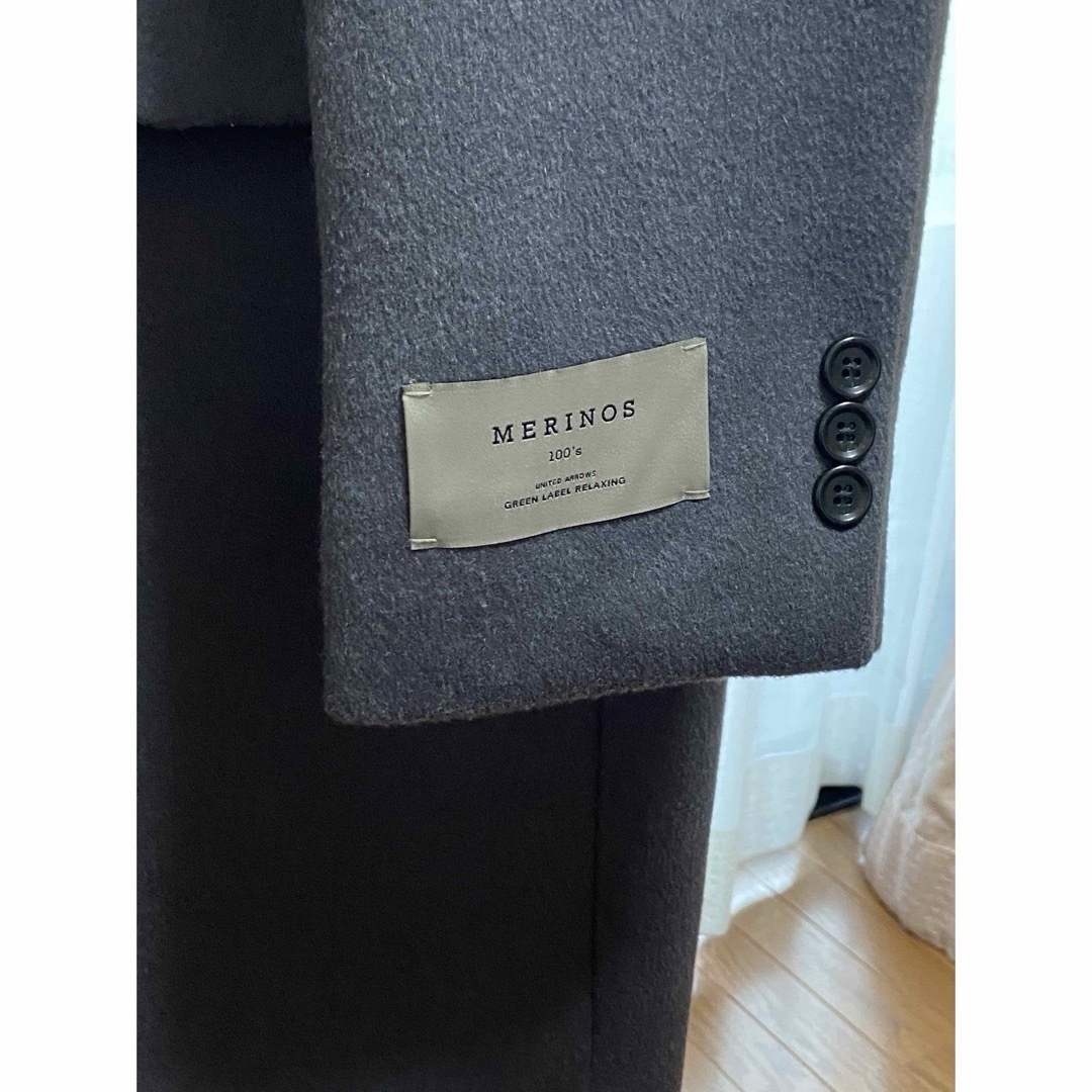 UNITED ARROWS green label relaxing(ユナイテッドアローズグリーンレーベルリラクシング)の【未使用品】チェスターコート【定価:29,700】 メンズのジャケット/アウター(チェスターコート)の商品写真