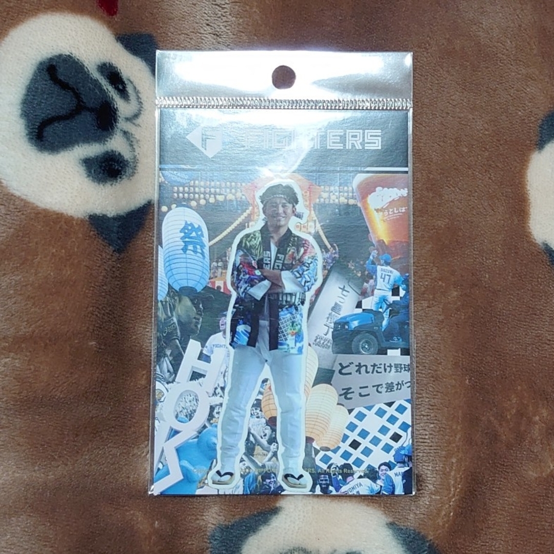 北海道日本ハムファイターズ(ホッカイドウニホンハムファイターズ)の上川畑大悟超夏ハッピダイカットステッカー スポーツ/アウトドアの野球(応援グッズ)の商品写真