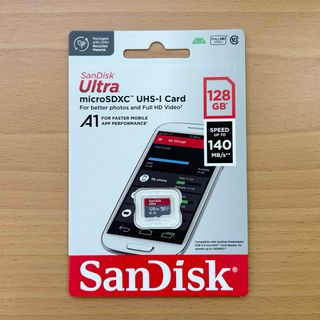 サンディスク(SanDisk)の【新品正規品】サンディスク マイクロSDカード 128GB(PC周辺機器)