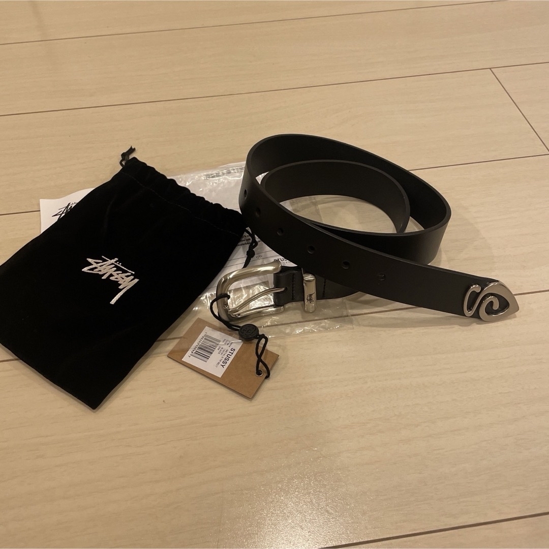 STUSSY - stussy ステューシー METAL S TIP BELT ベルト SM STUSSY - stussy ステューシー METAL S TIP BELT ベルト SM