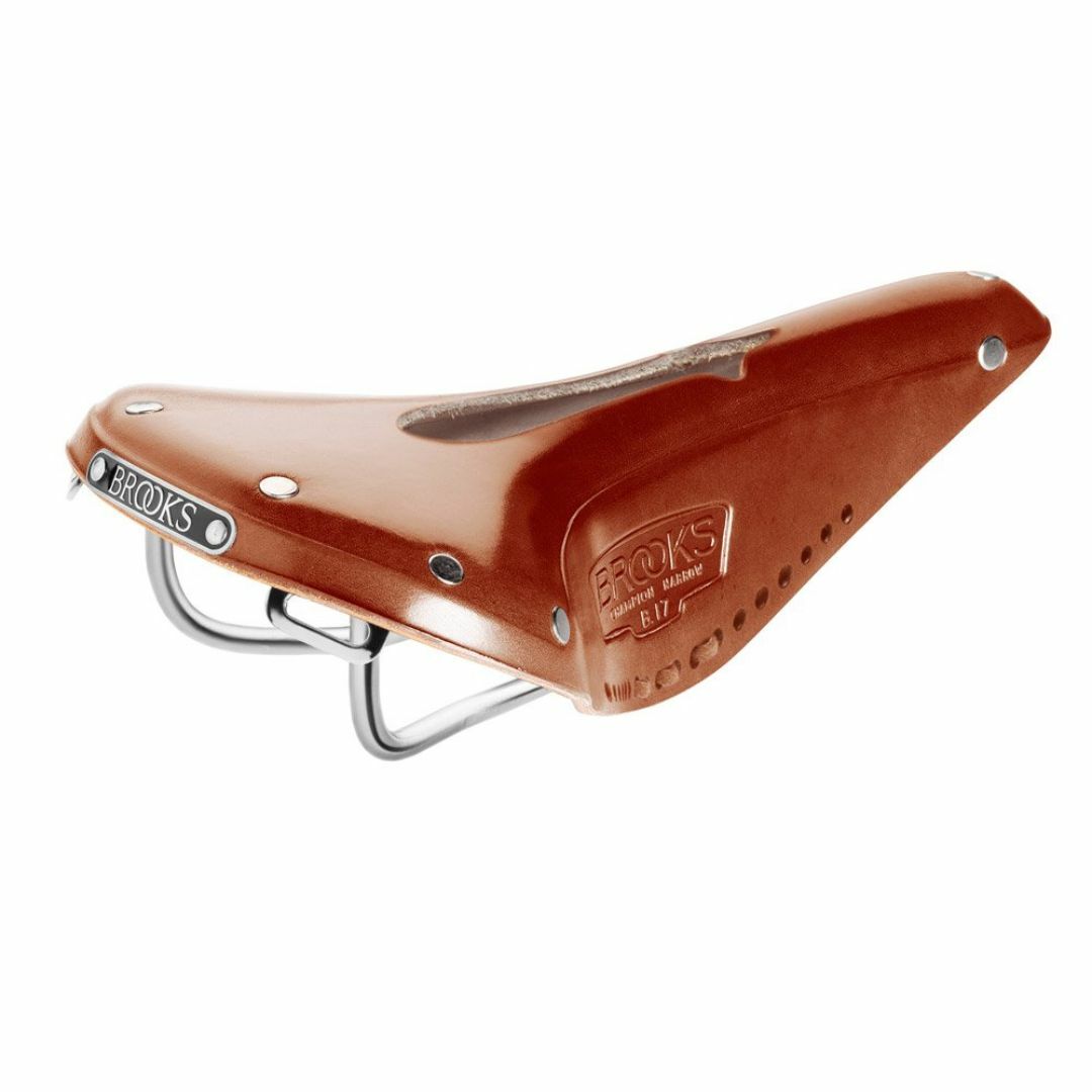 色:ハニーブラウン】BROOKS(ブルックス) レザーサドル 穴空け 色:ハニーブラウン】BROOKS(ブルックス) レザーサドル 穴空け
