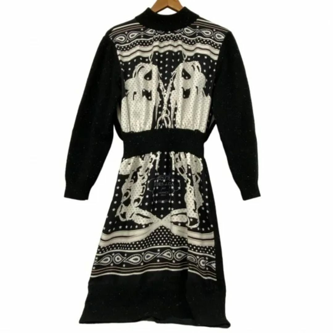 HERMES - HERMES WS DOWN SHELL COAT 36 ワンピース　エルメス