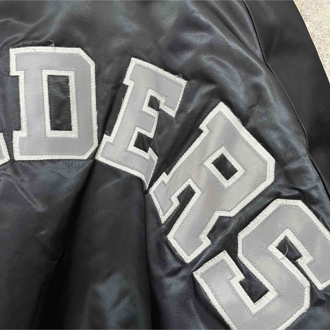VINTAGE - USA製 NFL RAIDERS Chalk Line レイダース スタジャン VINTAGE - USA製 NFL RAIDERS Chalk Line レイダース スタジャン