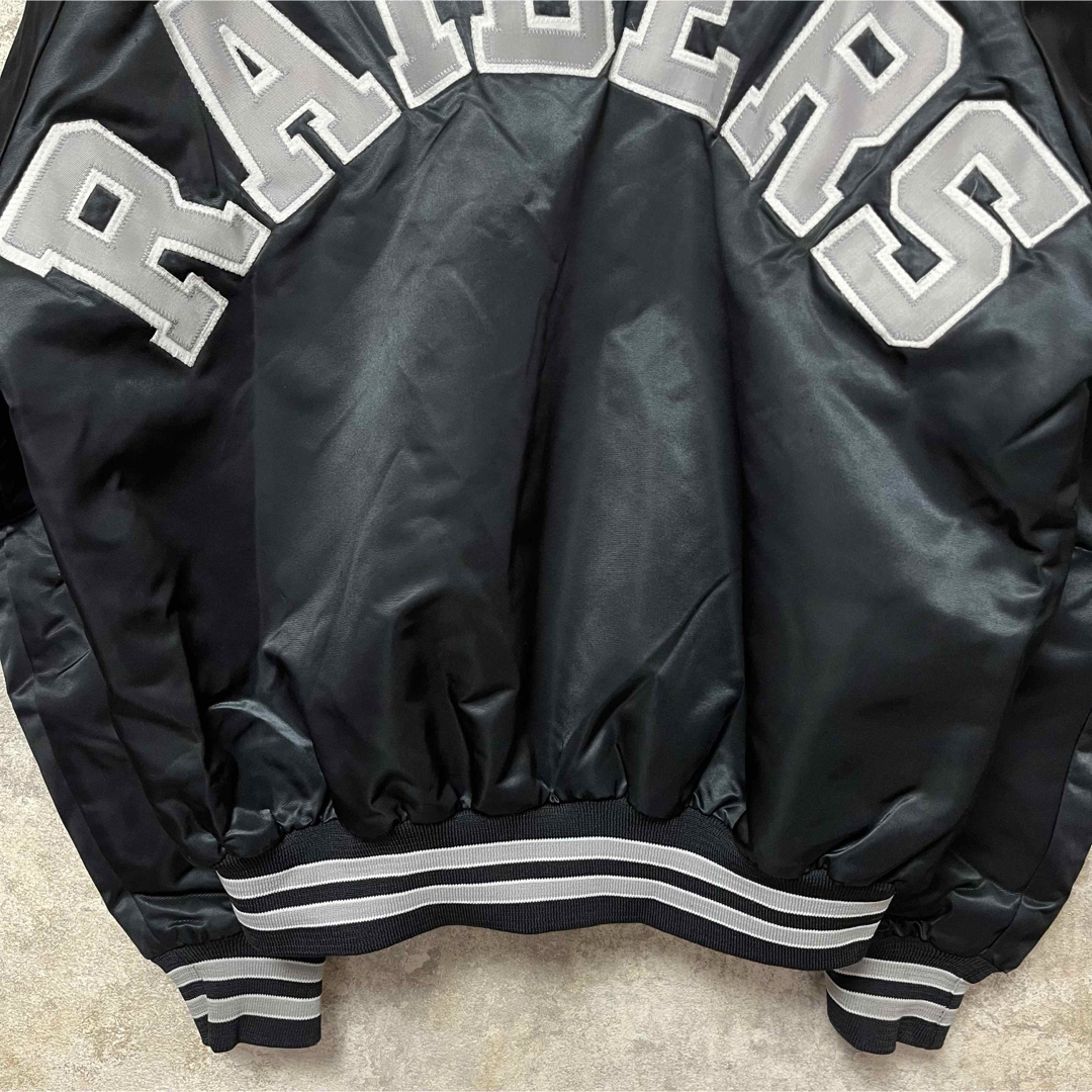 VINTAGE - USA製 NFL RAIDERS Chalk Line レイダース スタジャン VINTAGE - USA製 NFL RAIDERS Chalk Line レイダース スタジャン