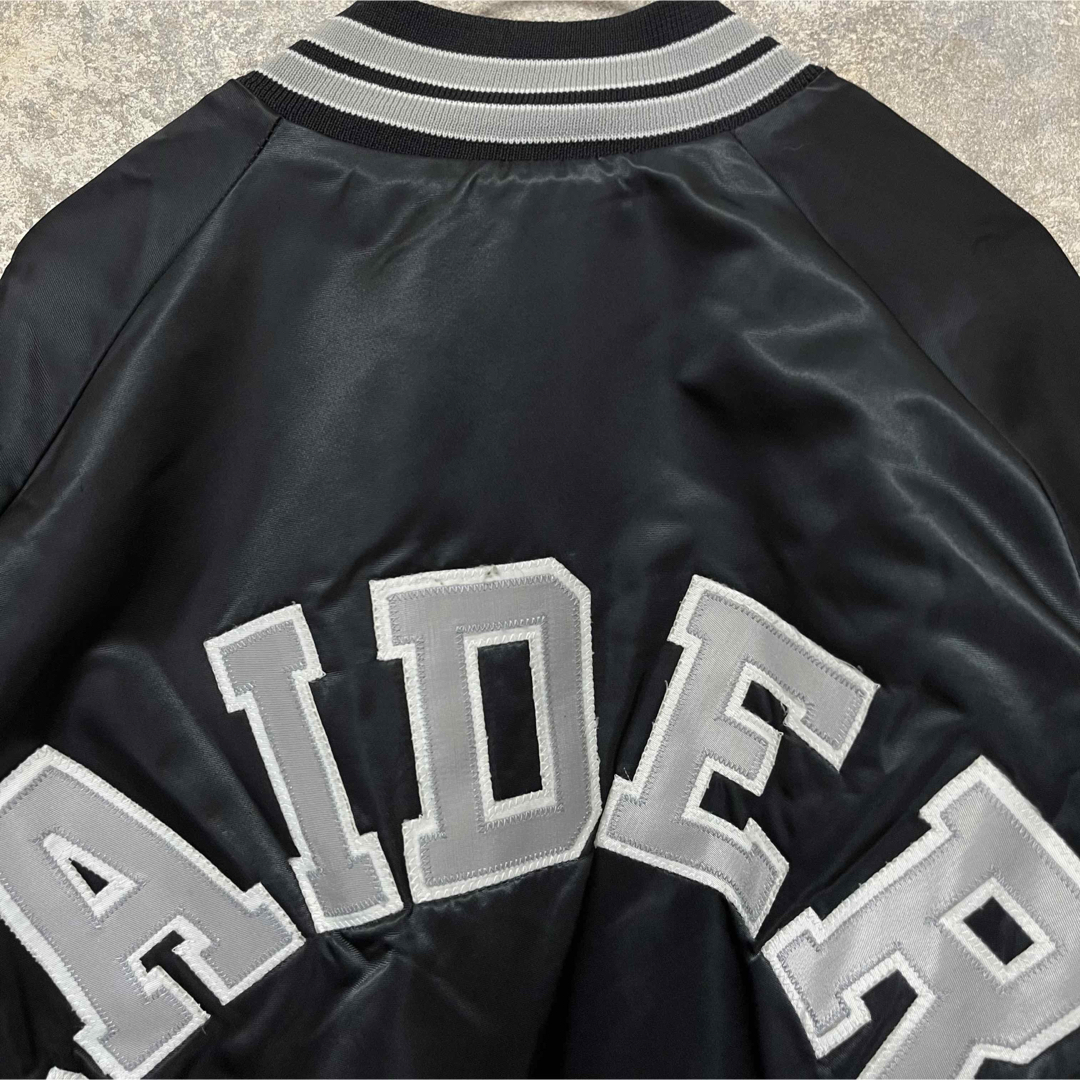VINTAGE - USA製 NFL RAIDERS Chalk Line レイダース スタジャン VINTAGE - USA製 NFL RAIDERS Chalk Line レイダース スタジャン