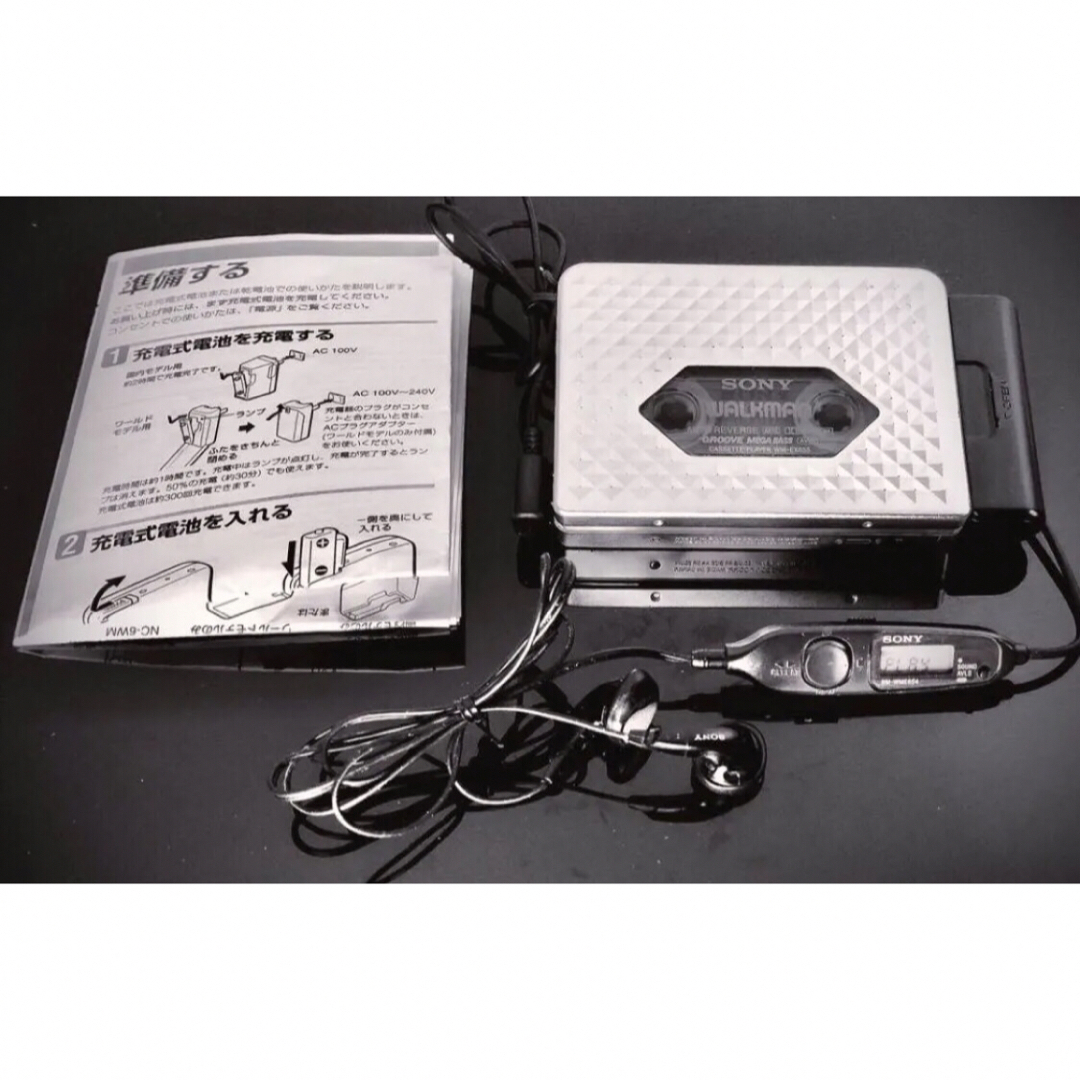 SONY - カセットウォークマンSony WM-EX655 銀色「整備済み、完 SONY - カセットウォークマンSony WM-EX655 銀色「整備済み、完