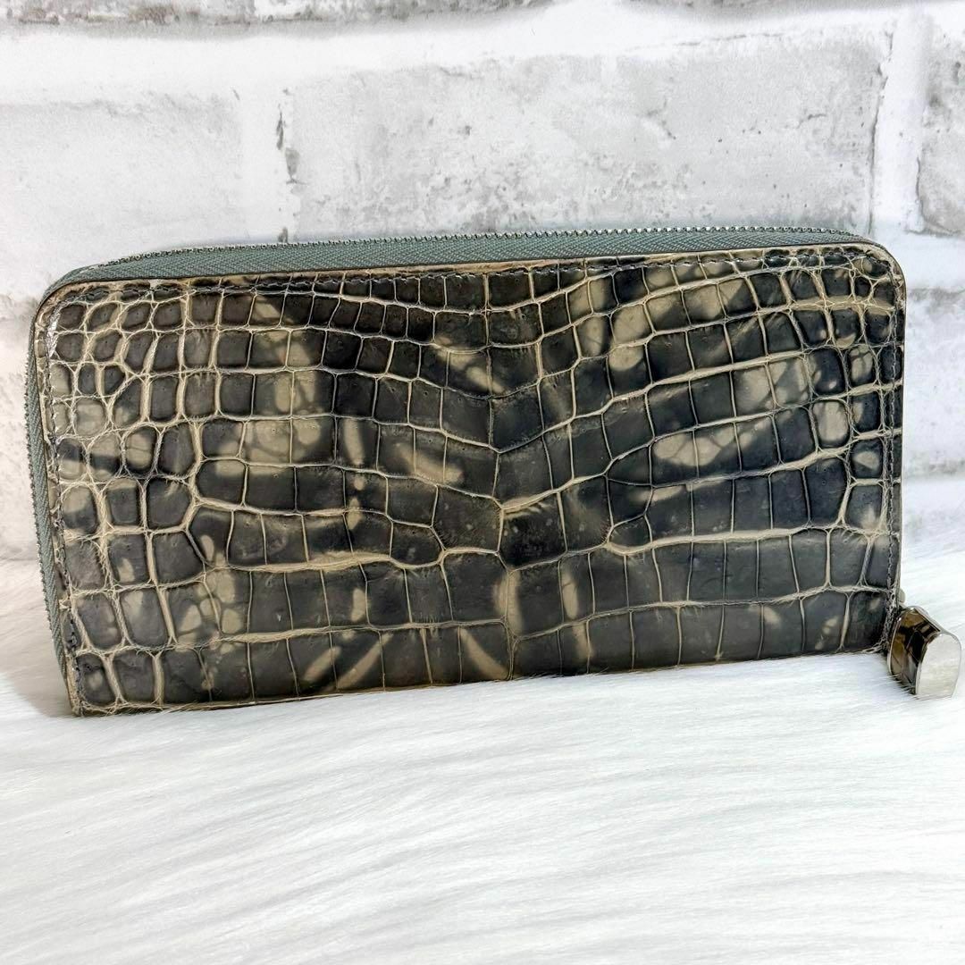 LOUIS VUITTON - 美品 ルイヴィトン クロコダイル ジッピー LOUIS VUITTON - 美品 ルイヴィトン クロコダイル ジッピー