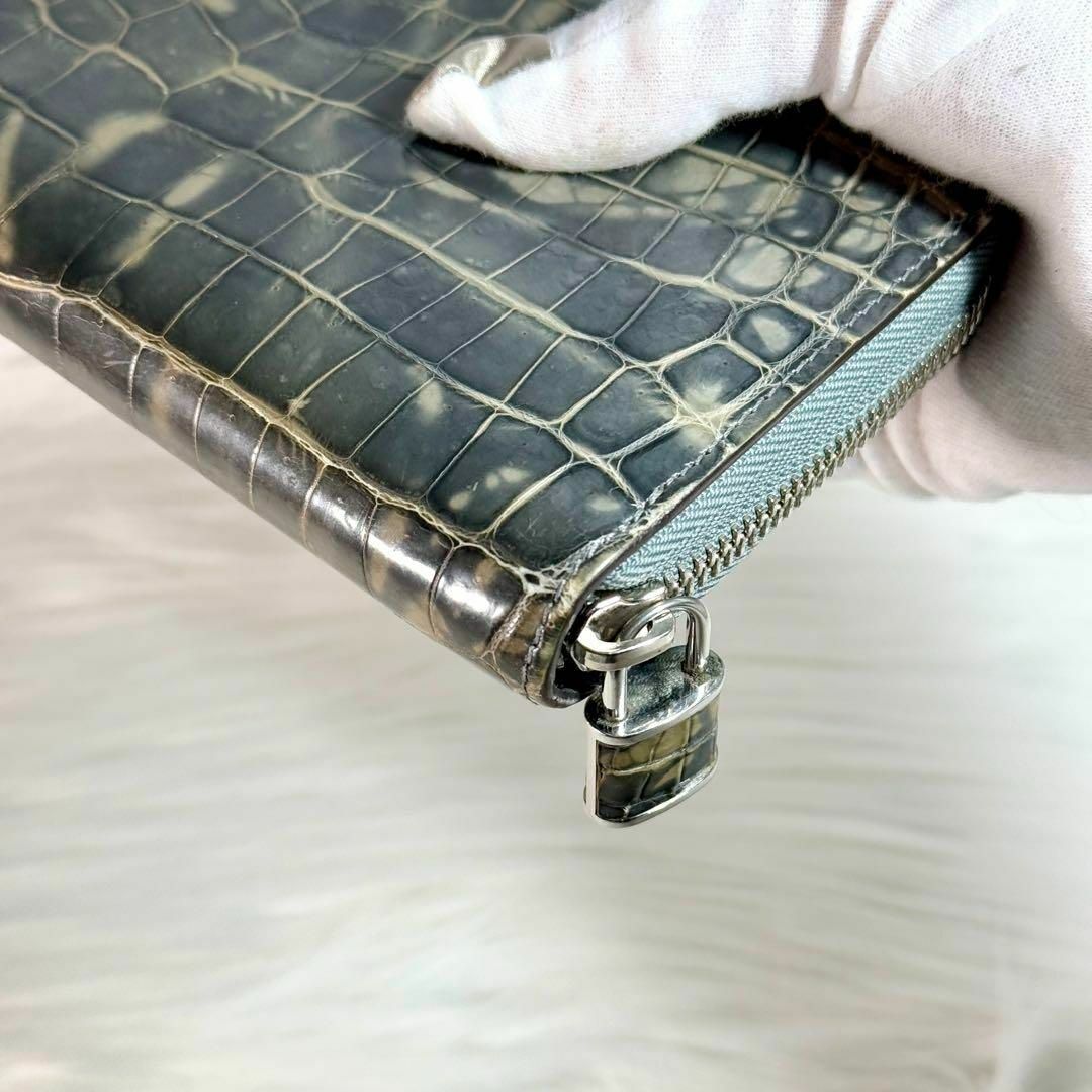 LOUIS VUITTON - 美品 ルイヴィトン クロコダイル ジッピー LOUIS VUITTON - 美品 ルイヴィトン クロコダイル ジッピー
