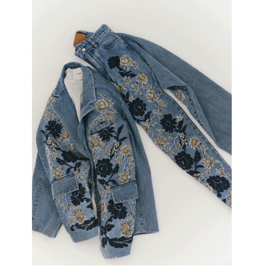 CLANE - CLANE FLOWER EMBROIDERY TAILORED JACKETの通販 by CLANE - CLANE FLOWER EMBROIDERY TAILORED JACKETの通販 by