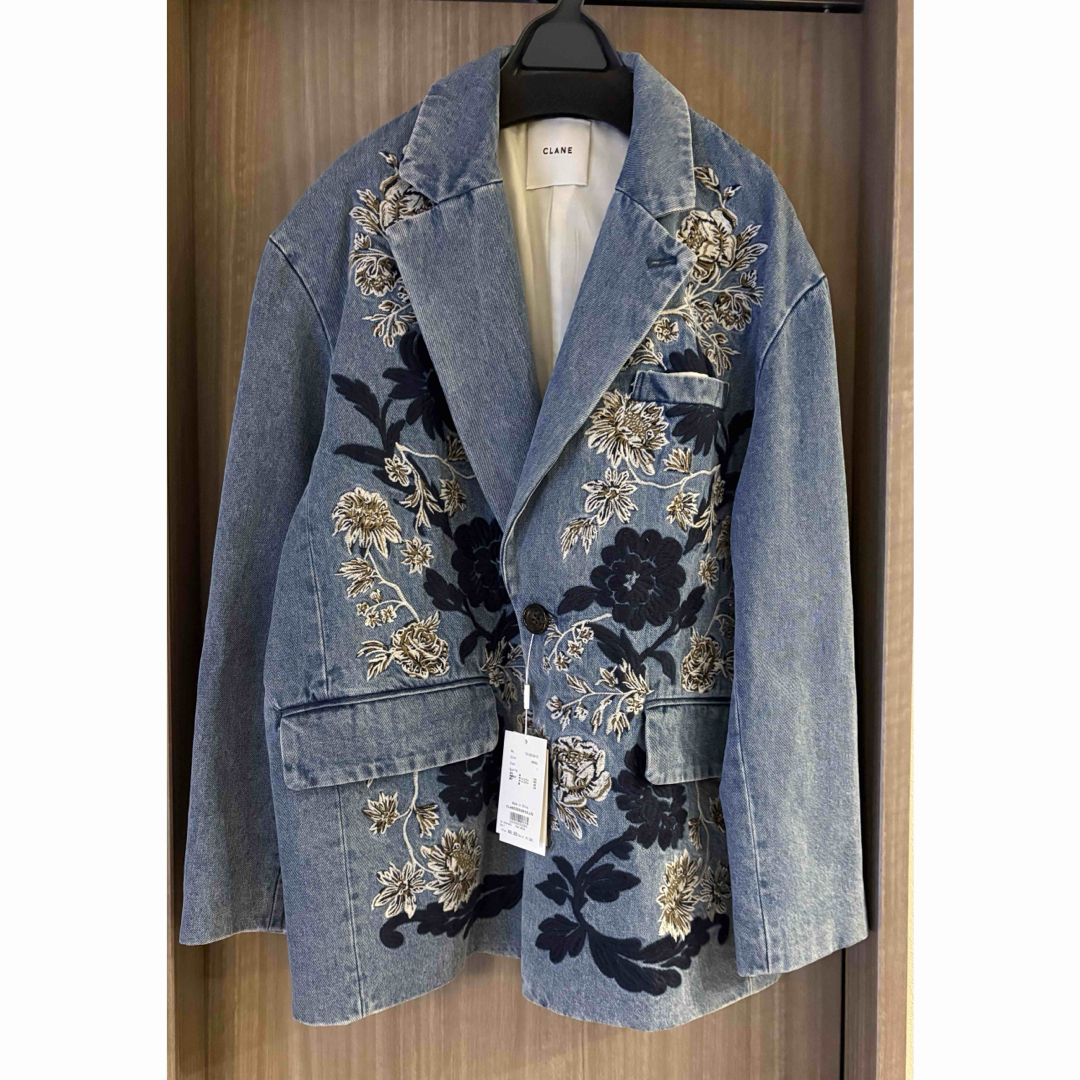 CLANE - CLANE FLOWER EMBROIDERY TAILORED JACKETの通販 by CLANE - CLANE FLOWER EMBROIDERY TAILORED JACKETの通販 by