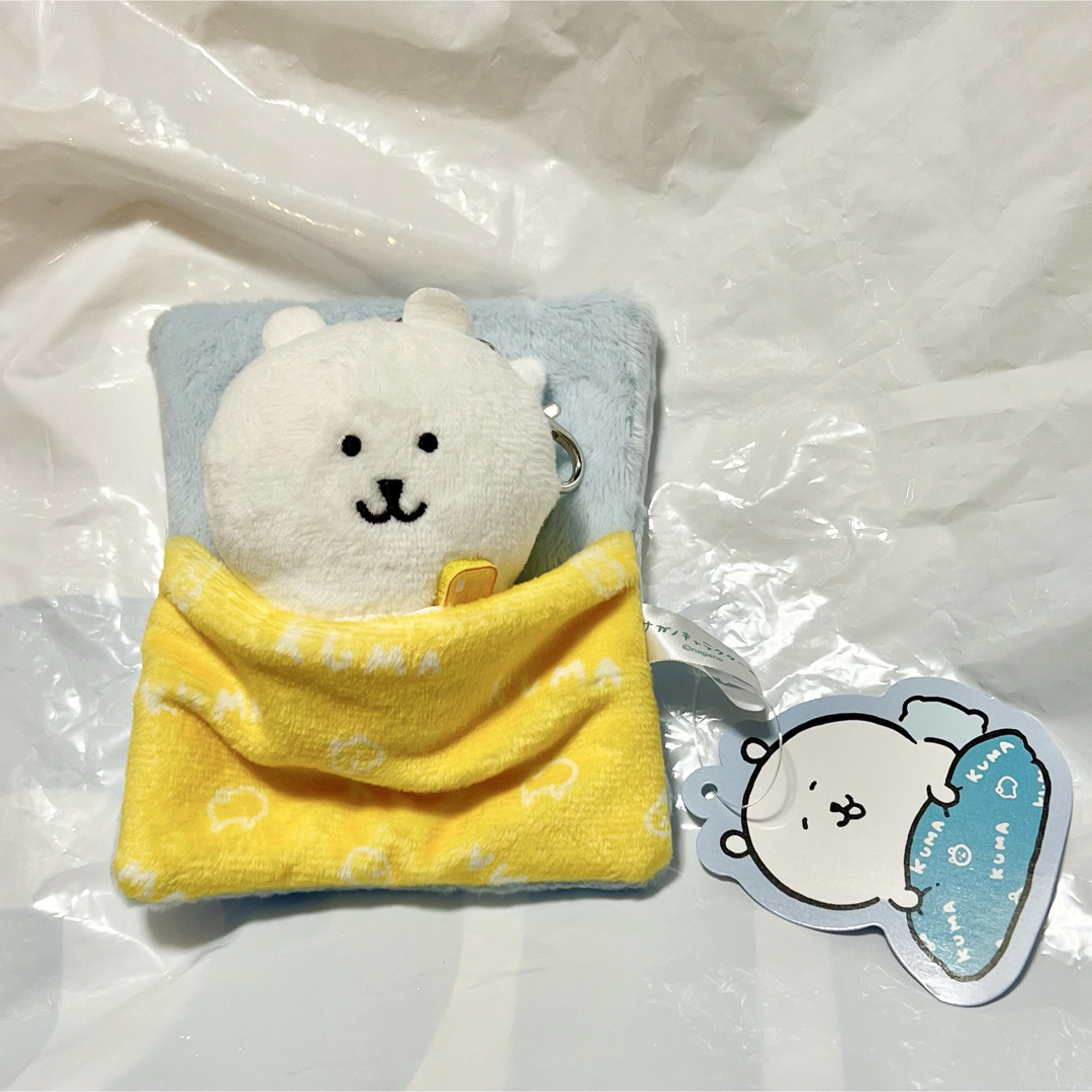 ナガノキャラクターズ おふとんぬいぐるみリールパスケース ナガノキャラクターズ おふとんぬいぐるみリールパスケース