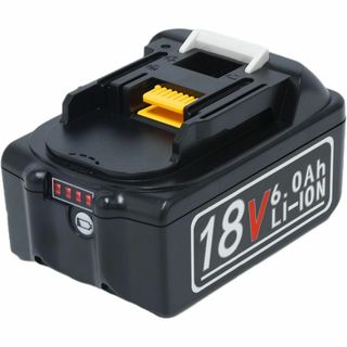 PSE認証済　マキタ対応 18V バッテリー 6000mAh BL1860B他(その他)
