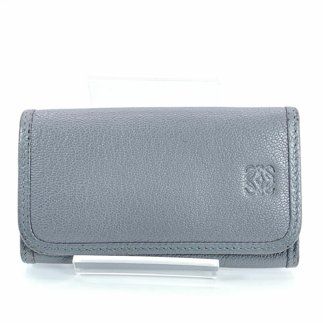 LOEWE ロエベ 6連キーケース キーケース アナグラム グレー ワン LOEWE ロエベ 6連キーケース キーケース アナグラム グレー ワン