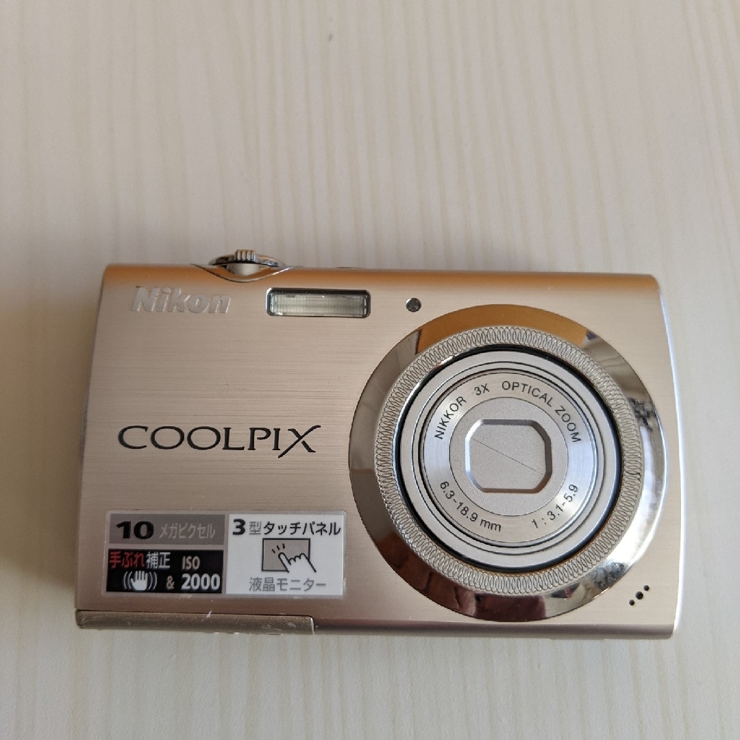 Nikon COOLPIX S230 動作確認済み タッチパネル、3型液晶 Nikon COOLPIX S230 動作確認済み タッチパネル、3型液晶