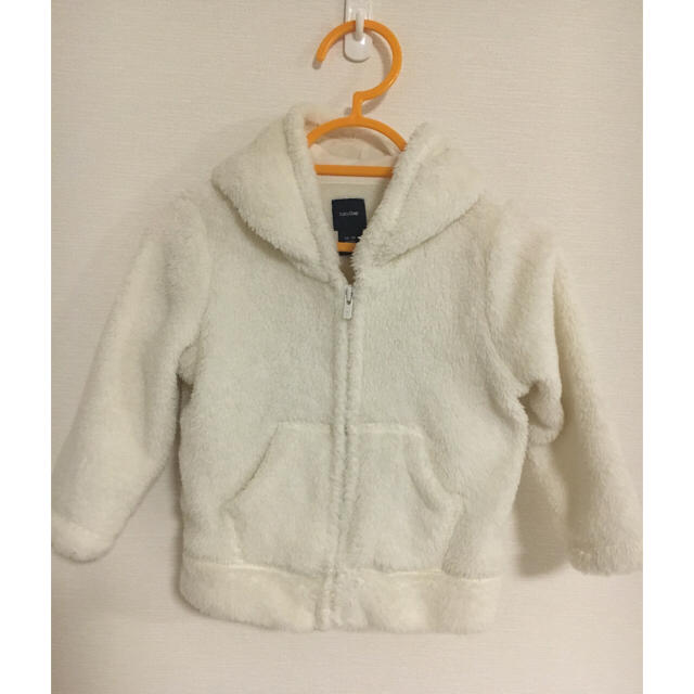 babyGAP(ベビーギャップ)の【baby Gap】モコモコパーカー キッズ/ベビー/マタニティのベビー服(~85cm)(ジャケット/コート)の商品写真