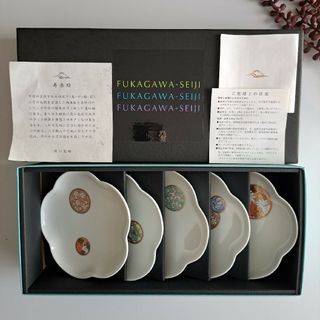深川製磁 - 有田焼 深川製磁 吉祥紋様 春秋紋 花瓶 戦前 桜 楓 深川製磁 - 有田焼 深川製磁 吉祥紋様 春秋紋 花瓶 戦前 桜 楓