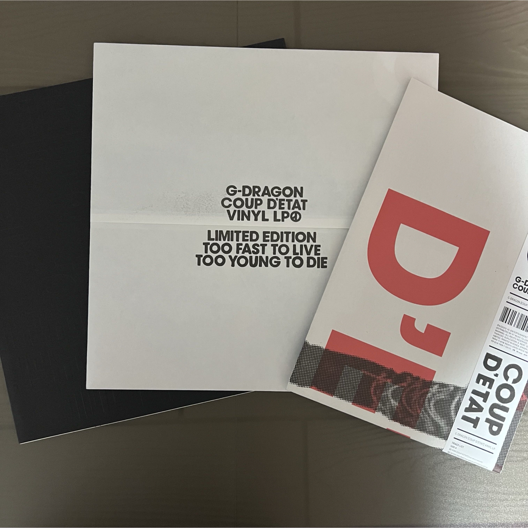 激レア美品!G-DRAGON COUP つねら D'ETAT LP 直筆 BIGBANG 激レア美品!G-DRAGON COUP つねら D'ETAT LP 直筆 BIGBANG