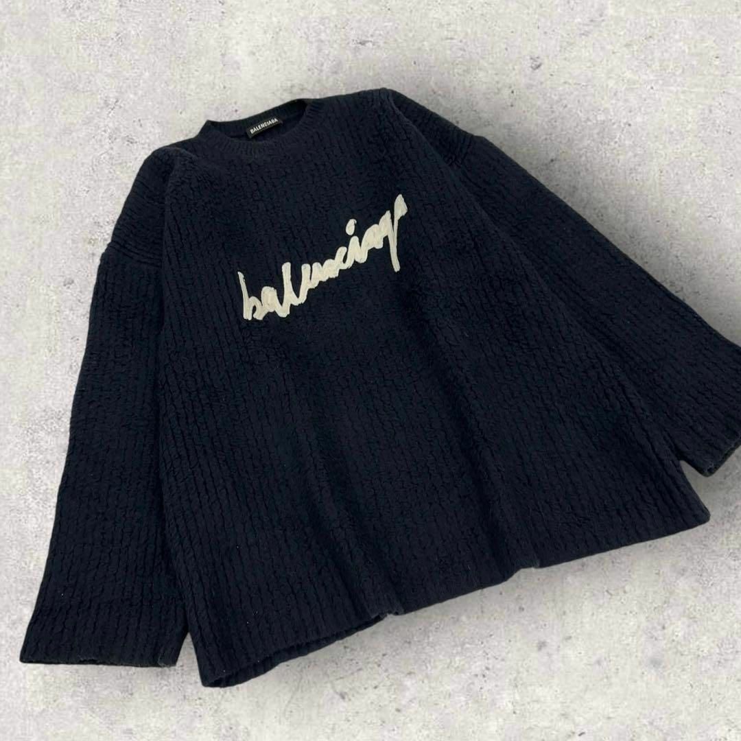 BALENCIAGA - 10507【即完売モデル】バレンシアガ☆ワッペンロゴ BALENCIAGA - 10507【即完売モデル】バレンシアガ☆ワッペンロゴ