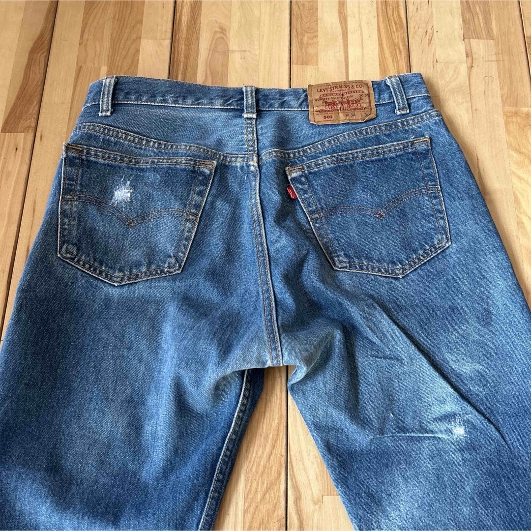 91年 Levis 501 USA製 赤文字501