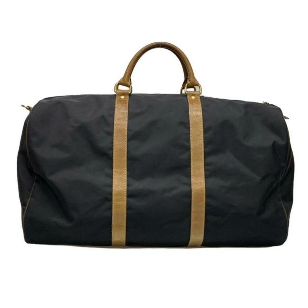 LONGCHAMP - LONGCHAMP(ロンシャン) ボストンバッグ - 黒×ダーク LONGCHAMP - LONGCHAMP(ロンシャン) ボストンバッグ - 黒×ダーク