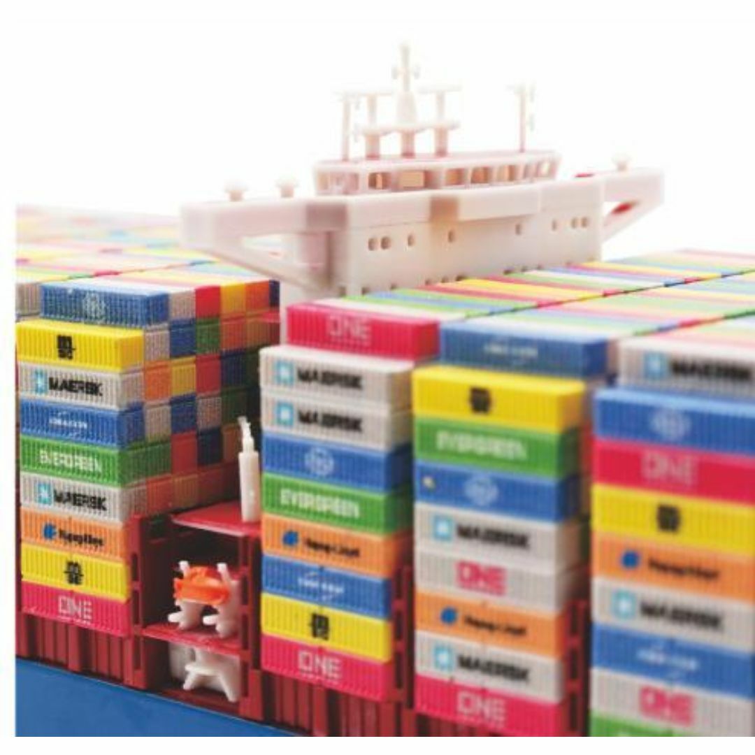 45cm 海上コンテナ船 MAERKSK LINE 完成品 模型 船 の通販 by 45cm 海上コンテナ船 MAERKSK LINE 完成品 模型 船 の通販 by