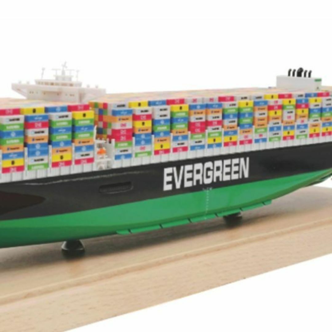45cm 海上コンテナ船 EVERGREEN 模型 完成品 の通販 by K's|ラクマ 45cm 海上コンテナ船 EVERGREEN 模型 完成品 の通販 by K's|ラクマ