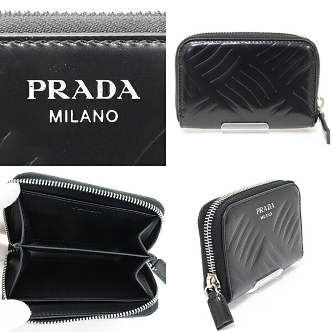 PRADA - プラダ PRADA エナメル コインケース カードケース ミニ PRADA - プラダ PRADA エナメル コインケース カードケース ミニ
