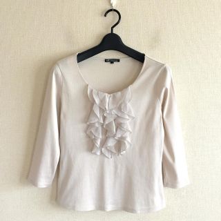 ニジュウサンク(23区)の23区♡フリルカットソー(カットソー(長袖/七分))