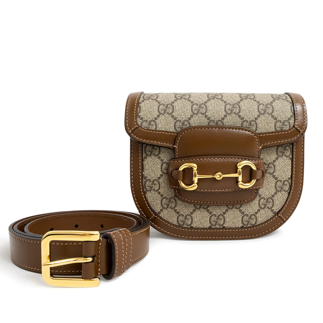 GUCCI - グッチ ホースビット 1955 ラウンド ベルトバッグ GUCCI - グッチ ホースビット 1955 ラウンド ベルトバッグ