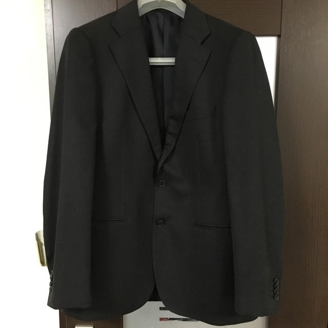 THE SUIT COMPANY(スーツカンパニー)の格安 スーパースーツストアー SUPER120s ウールストライプスーツ! メンズのスーツ(セットアップ)の商品写真