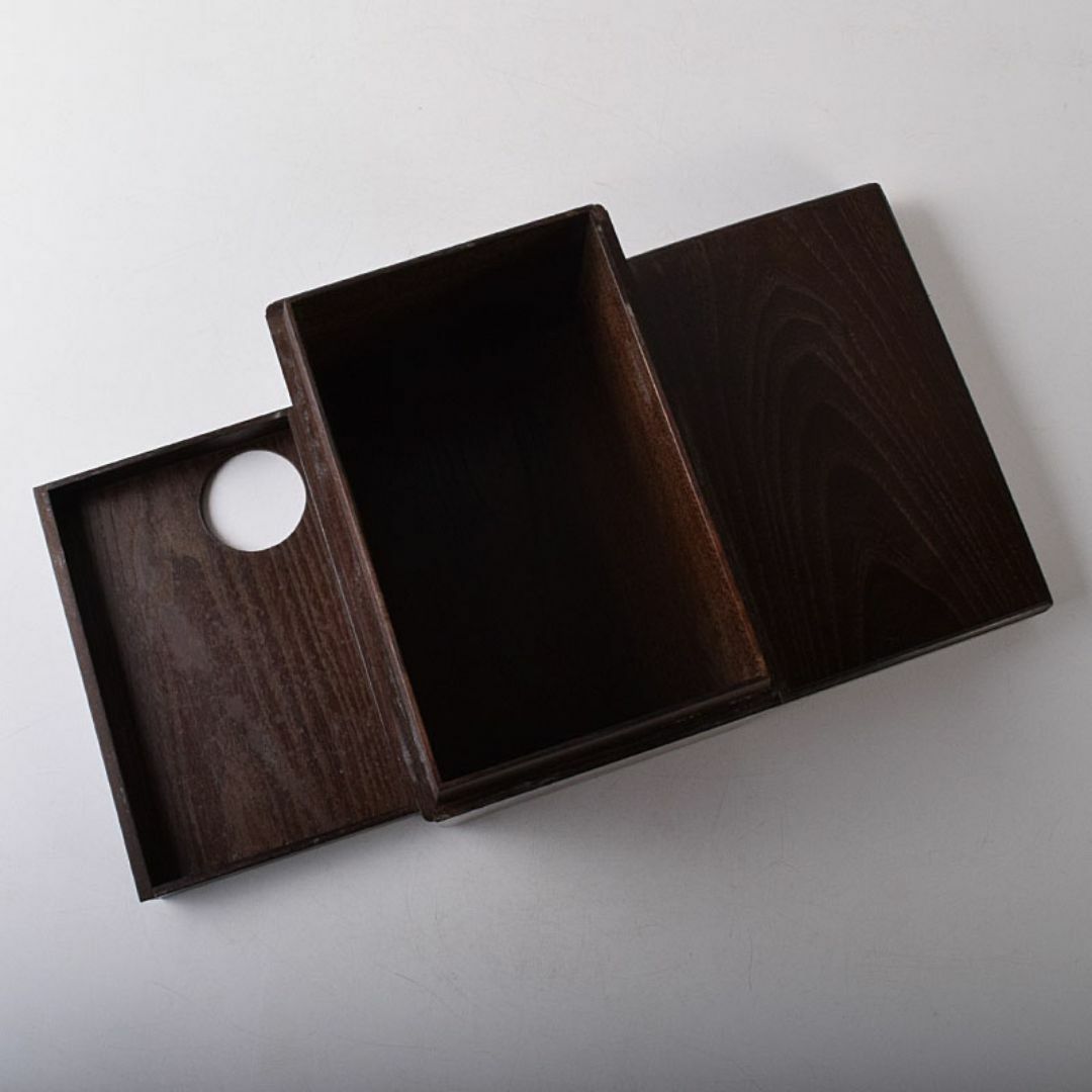 茶道具 桑茶箱 京焼 春泉作 色絵茶碗 棗 香合など 七点 一式 V 茶道具 桑茶箱 京焼 春泉作 色絵茶碗 棗 香合など 七点 一式 V