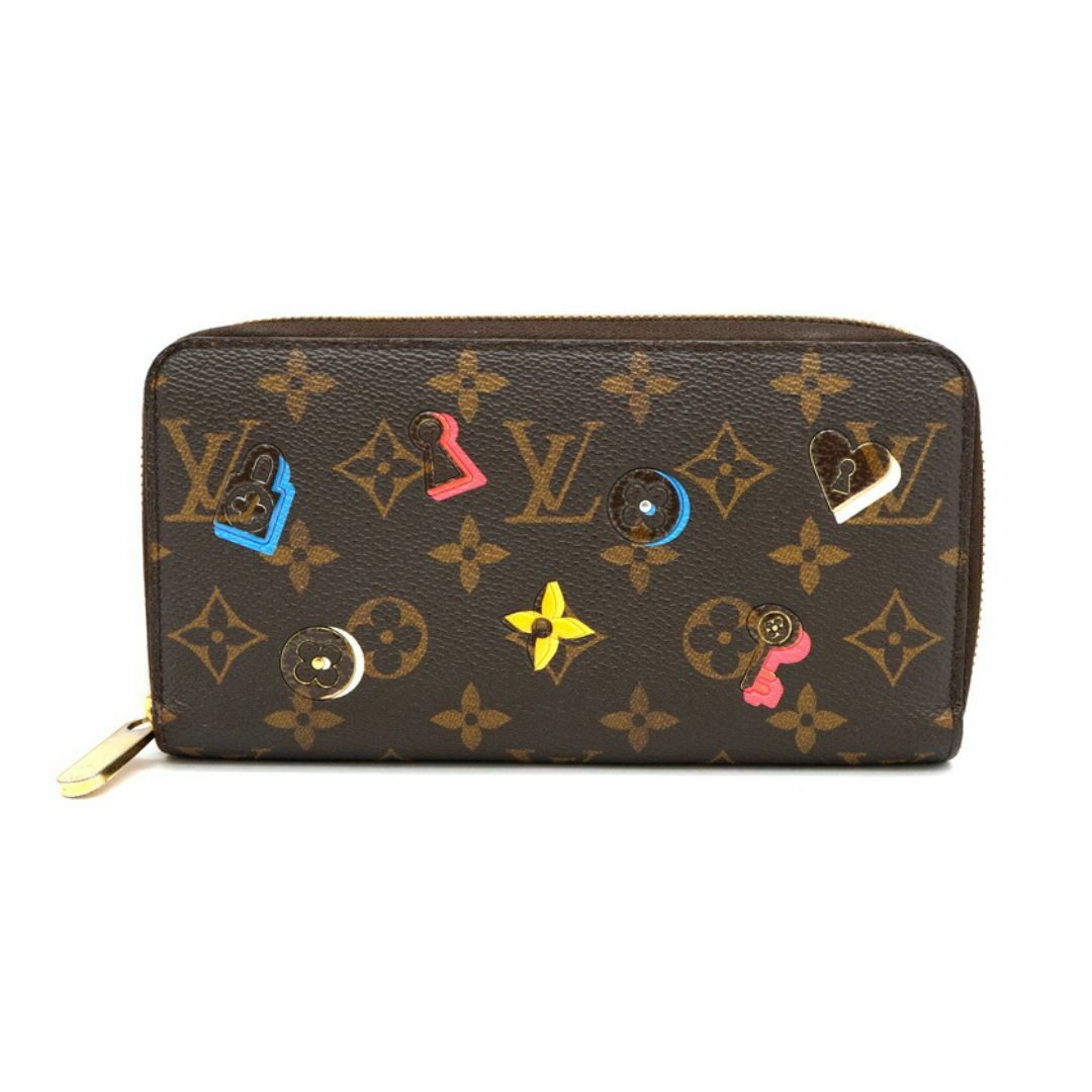 LOUIS VUITTON - LOUIS VUITTON ルイヴィトン ジッピー ウォレット ラブロック M64116 長財布 サイフ ブランド レア 希少 ブランド LV 13238【リユース品】