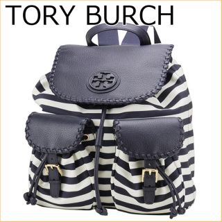 トリーバーチ(Tory Burch)の値下げ！TORY BURCH♡入手困難！ナイロンレザーリュック(リュック/バックパック)