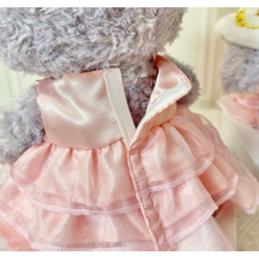 リーナベル ぬいぐるみ ステラルー コスチューム 着せ替え Sサイズ ピンク エンタメ/ホビーのおもちゃ/ぬいぐるみ(キャラクターグッズ)の商品写真
