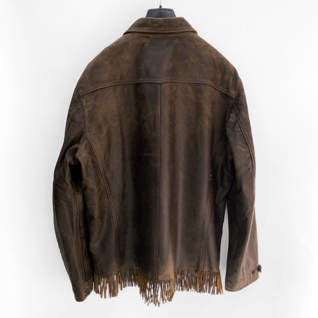 RRL - 24FW RRL 新品 フリンジ レザー ジャケット ダブルアール RRL - 24FW RRL 新品 フリンジ レザー ジャケット ダブルアール