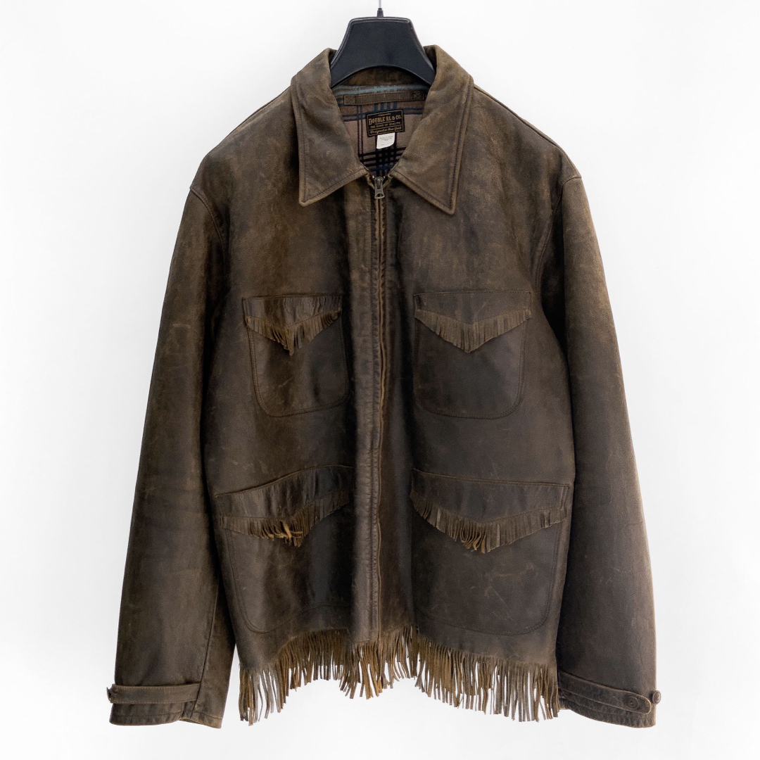 RRL - 24FW RRL 新品 フリンジ レザー ジャケット ダブルアール RRL - 24FW RRL 新品 フリンジ レザー ジャケット ダブルアール