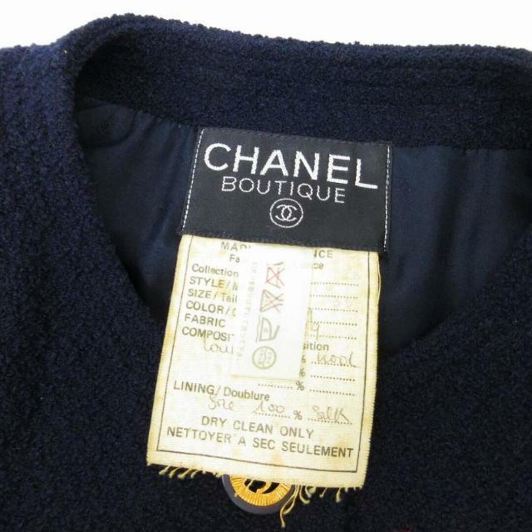 CHANEL - シャネル 美品 90's ココマーク 金釦 ツイード CHANEL - シャネル 美品 90's ココマーク 金釦 ツイード