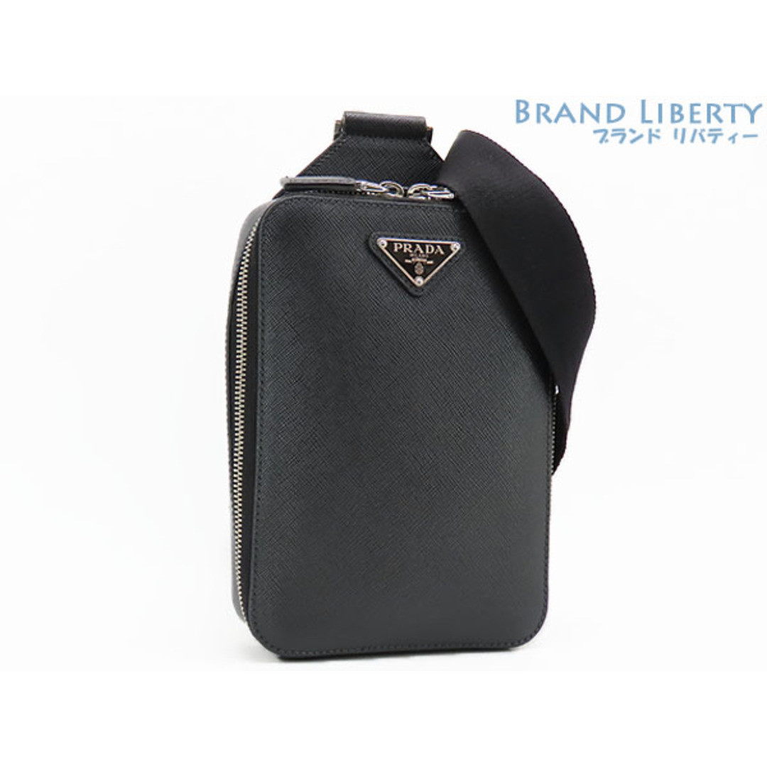 PRADA - 超美品 プラダ ブリック サフィアーノ ワンショルダー PRADA - 超美品 プラダ ブリック サフィアーノ ワンショルダー