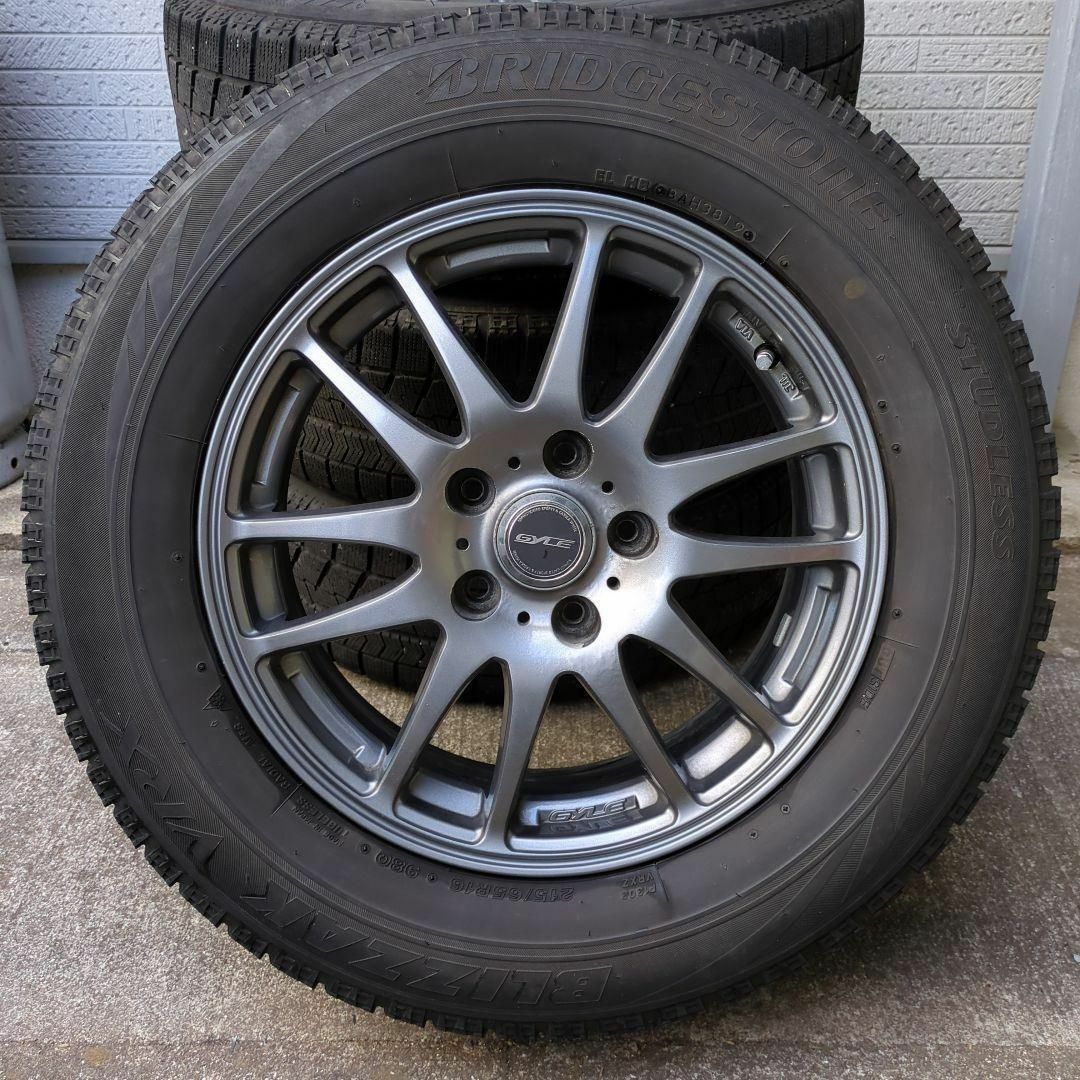 Amazon | 【4本セット】215/65R16 98Q BLIZZAK VRX3 ブリザック BRIDGESTONE ブリヂストン スタッドレス  日本製 | タイヤ・ホイールセット | 車＆バイク