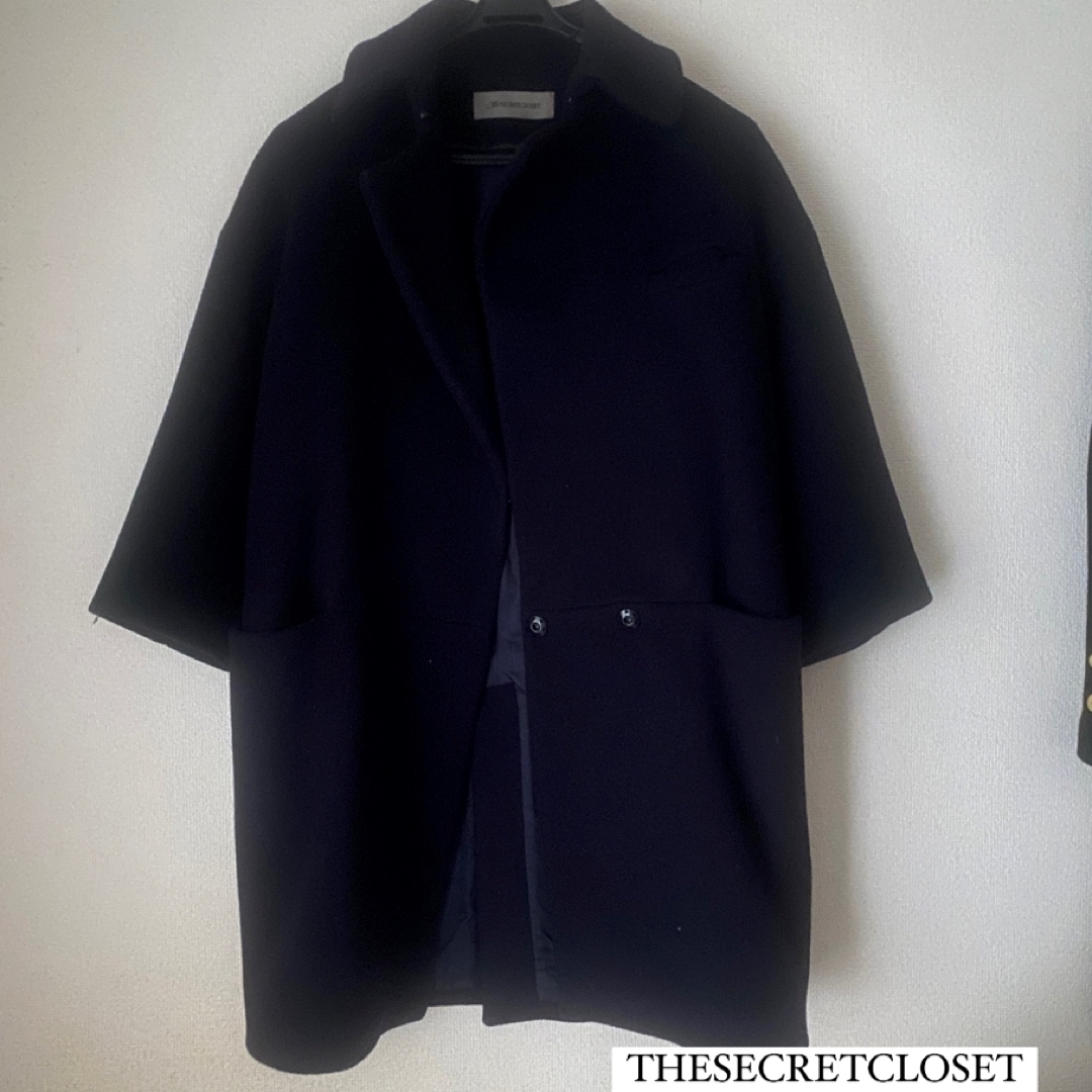 THE SECRET CLOSETザシークレットクロゼットネイビーコクーン THE SECRET CLOSETザシークレットクロゼットネイビーコクーン