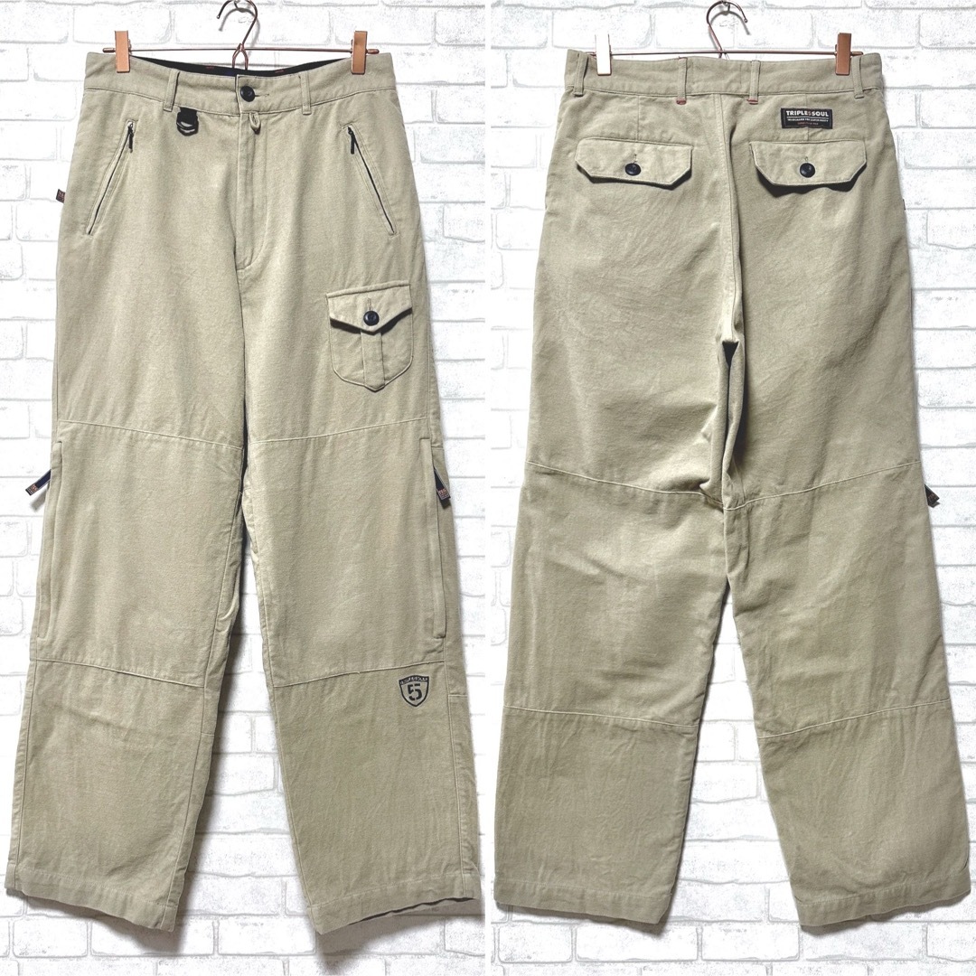 555SOUL - TRIPLE FIVE SOUL ミリタリーブッシュパンツ バギーパンツ 極太の通販 by MK-Vintage | トリプルファイブソウルならラクマ 555SOUL - TRIPLE FIVE SOUL ミリタリーブッシュパンツ バギーパンツ 極太の通販 by MK-Vintage | トリプルファイブソウルならラクマ