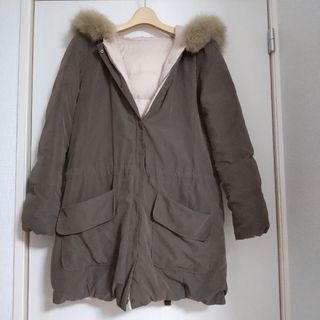 Apuweiser-riche - アプワイザーリッシェ♡撥水 ペプラムダウン Apuweiser-riche - アプワイザーリッシェ♡撥水 ペプラムダウン