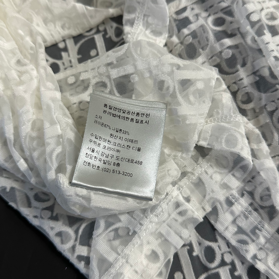 DIOR HOMME - DIOR シースルー オブリーク Tシャツの通販 by H96