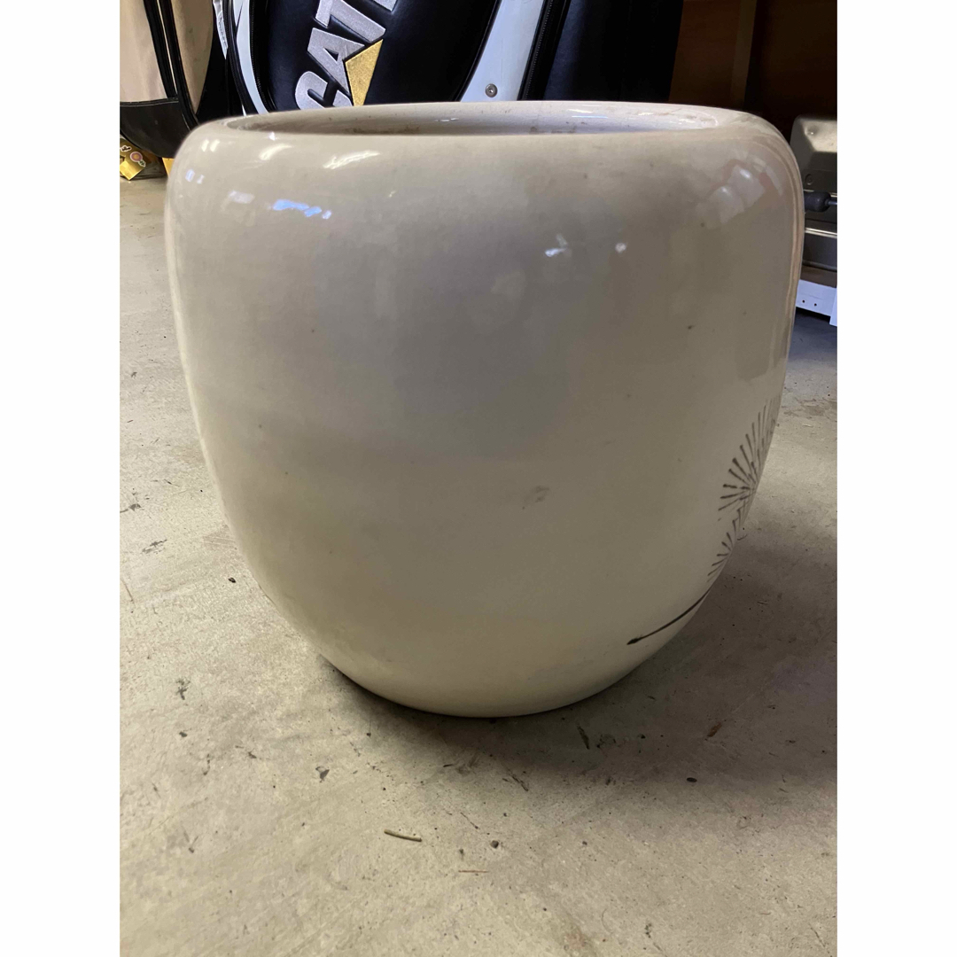 焼物 灰付 火バチ 陶器製 水墨画 墨 火鉢 睡蓮鉢 金魚鉢 メダカ 焼物 灰付 火バチ 陶器製 水墨画 墨 火鉢 睡蓮鉢 金魚鉢 メダカ